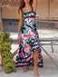 Cami Maxi Dress with Print Details
