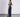 Metallic Knit Zip-Detail Gown Secondary image