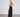 Lace-Up Knit Dress with Side Slit Secondary image