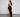 Crepe High-Slit Dress Secondary image