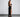 Crepe Dress with High Slit Secondary image