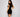 Ruched Ribbed Mini Dress with Cross Details Secondary image