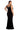 Velvet Maxi Dress with V-Neckline Secondary image