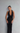 Black Jersey Maxi Dress with Halter Neckline Secondary image