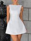 Open-Back Sleeveless Mini Dress