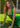 Green Mesh Maxi Dress with V-Neckline Secondary image
