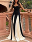 Tulle A-Line Slip-Style Maxi Dress