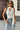 Draped Cinched Strap-Detail Cropped Top Secondary image