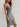 Denim Midi Dress with Strap Details Secondary image