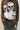 Cropped Skull-Print Hoodie with Sleeve Graphics Secondary image