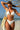 Textured Polyester Bikini Set with Drawstring Detail Secondary image