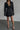 Cowl-Neck Cotton Dress with Ruching Secondary image