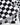 Checkerboard Polyester Cropped Top with Flag Graphics Secondary image