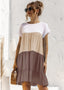 Ombré Ruffled Layered Dress