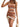 Drawstring Striped Dress with Cami Straps Secondary image