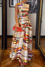 Printed Slim-Fit Sleeveless Dress
