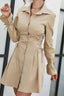Petal-Detail Dress with Bandage Styling