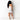 Strapless Crepe Mini Dress with Corset Details Secondary image