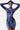 Crew-Neck Printed Dress with Slim Fit Secondary image