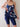 Printed Polyester Two-Piece Shorts Set with Floral Details Secondary image