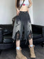 Gradient Pit Denim Short black / S