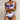 Tie-Dye Polyester Low-Rise Two-Piece Swim Set Secondary image