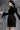 Velvet Gothic Dress with V-Neckline Secondary image