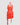 Asymmetric Polyester Dress with Cami Straps Secondary image
