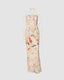 Stretch-Blend Polyester Halter Maxi Dress