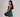 Satin Dress with V-Neckline Secondary image