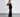 Velvet Gown with Off-Shoulder Neckline Secondary image