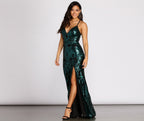 Cross-Detail Mesh Dress with Sequins