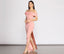 Colleen Ruffle Off Shoulder Crepe Dress - Lady Occasions
