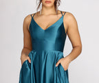 Satin Sleeveless Dress