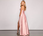 Satin Sleeveless Dress