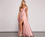 Satin Sleeveless Dress