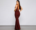 Corset-Style Dress with Mermaid Shape