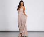Shimmer Dress with Metallic Finish