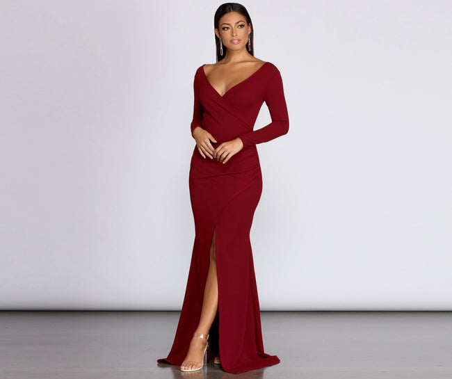 Eva Off The Shoulder Mermaid Dress - Lady Occasions Main image