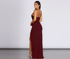 Crepe Dress with Strap Details