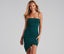 Chic Night Crepe Wrap Mini Dress - Lady Occasions