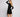 Ribbed Ruched Mini Dress Secondary image