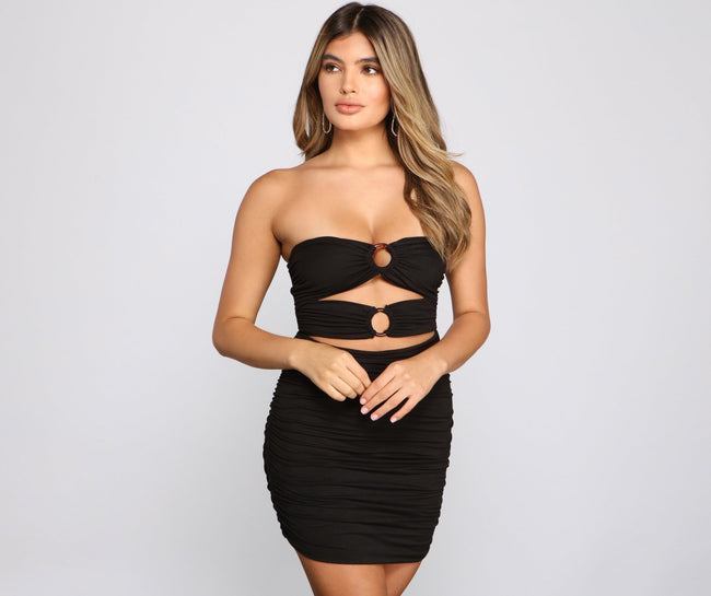 Nights Like This Cutout Mini Dress - Lady Occasions Main image
