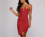 Straight To The Point Mini Dress - Lady Occasions