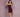 Heart-Detail Knit Mini Dress with Ruching Secondary image