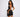 Ruffled Fitted Mini Dress with Strap Details Secondary image
