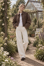 Elegant Bat Sleeve Jacket