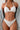 Gathered Polyester Bikini Set with Halter Neckline Secondary image
