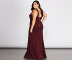 Bandage-Style Dress with V-Neckline