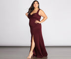 Bandage-Style Dress with V-Neckline
